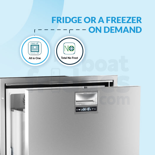 DRW70AIXD4-DF - Vitrifrigo ALL IN ONE single compartment DRW70A - Interchangeable Refrigerator or Freezer 2.8 cu. ft.