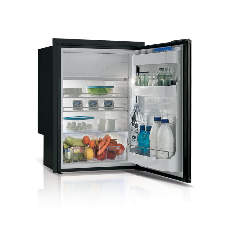 C115IBD4-F-2 - Vitrifrigo Front-Loading, Black Refrigerators w/Freezer Compartment Adjustable Flange (Internal Cooling Unit) UL