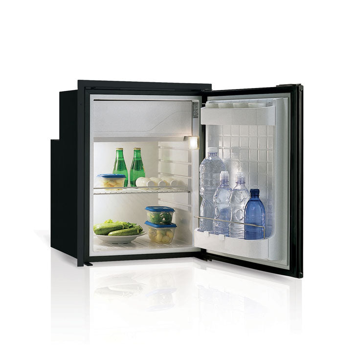 C90IBD4-F-2 - Vitrifrigo Front-Loading, Black Refrigerator w/Freezer Compartment Adjustable Flange (Internal Cooling Unit) UL