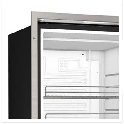 C130RXP4X-1 - Vitrifrigo Front-Loading, Stainless Steel Refrigerator only, Adjustable Flange (External Cooling Unit) (Special Order)