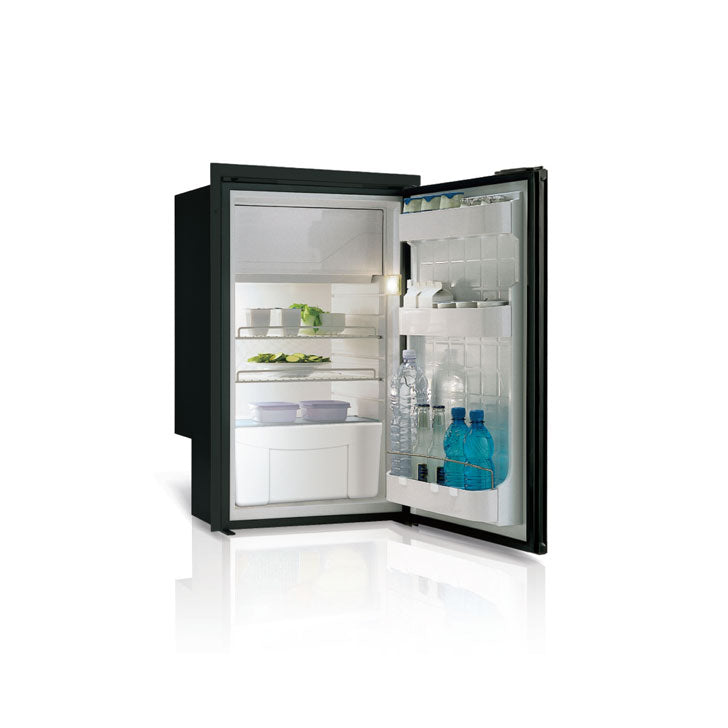 C85IBD4-F-2 - Vitrifrigo Front-Loading, Black Refrigerator w/Freezer Compartment Adjustable Flange (Internal Cooling Unit) UL