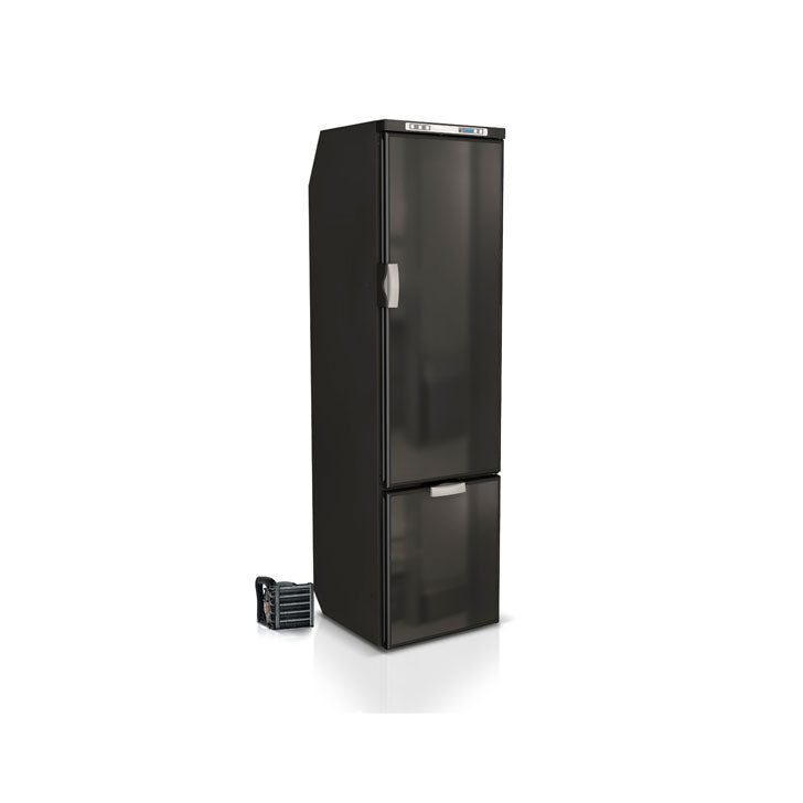 SLIM150RBD4-EQ - Vitrifrigo Black Refrigerator w/Freezer (External Cooling Unit)