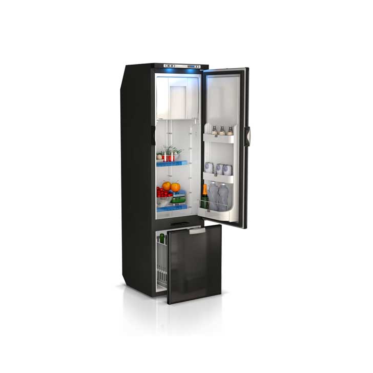 Vitrifrigo Front-Loading, Black Refrigerators SLIM150RBD4-EQ