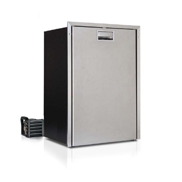 C130RXD4-F-1 - Vitrifrigo Front-Loading Stainless Steel Refrigerator with Freezer Compartment (External Cooling Unit) Flush Flange