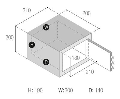 VSAFE200 - Vitrifrigo Safe