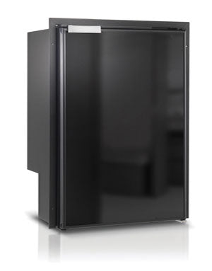 Vitrifrigo C130RBD4-F-1 Front-Loading Black Refrigerator w/freezer compartment adjustable flange (external cooling unit)