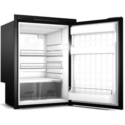 C39IBP4-F-1 - Vitrifrigo Front-Loading, Black Refrigerator Only, Adjustable Flange (Internal Cooling Unit)